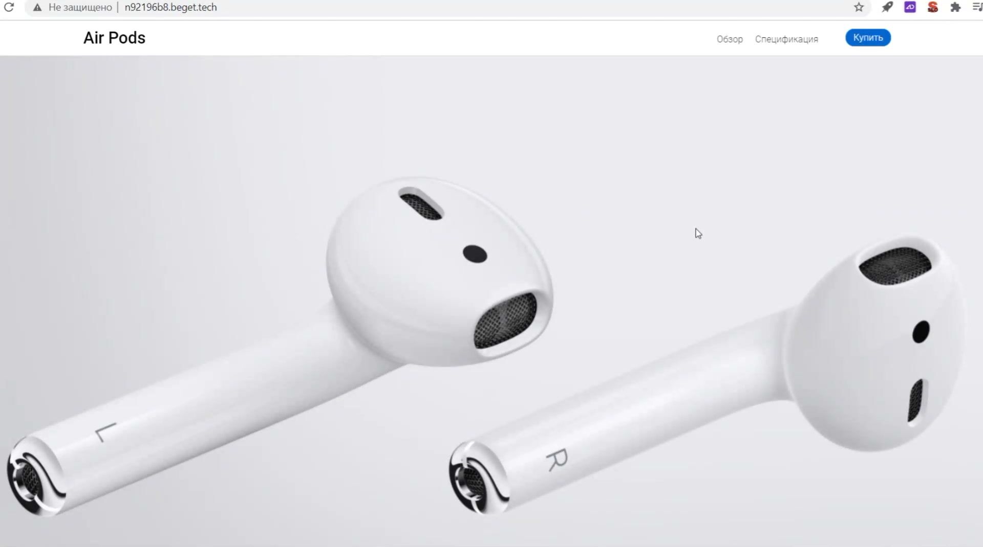 Наушники apple airpods mv7n2ru a