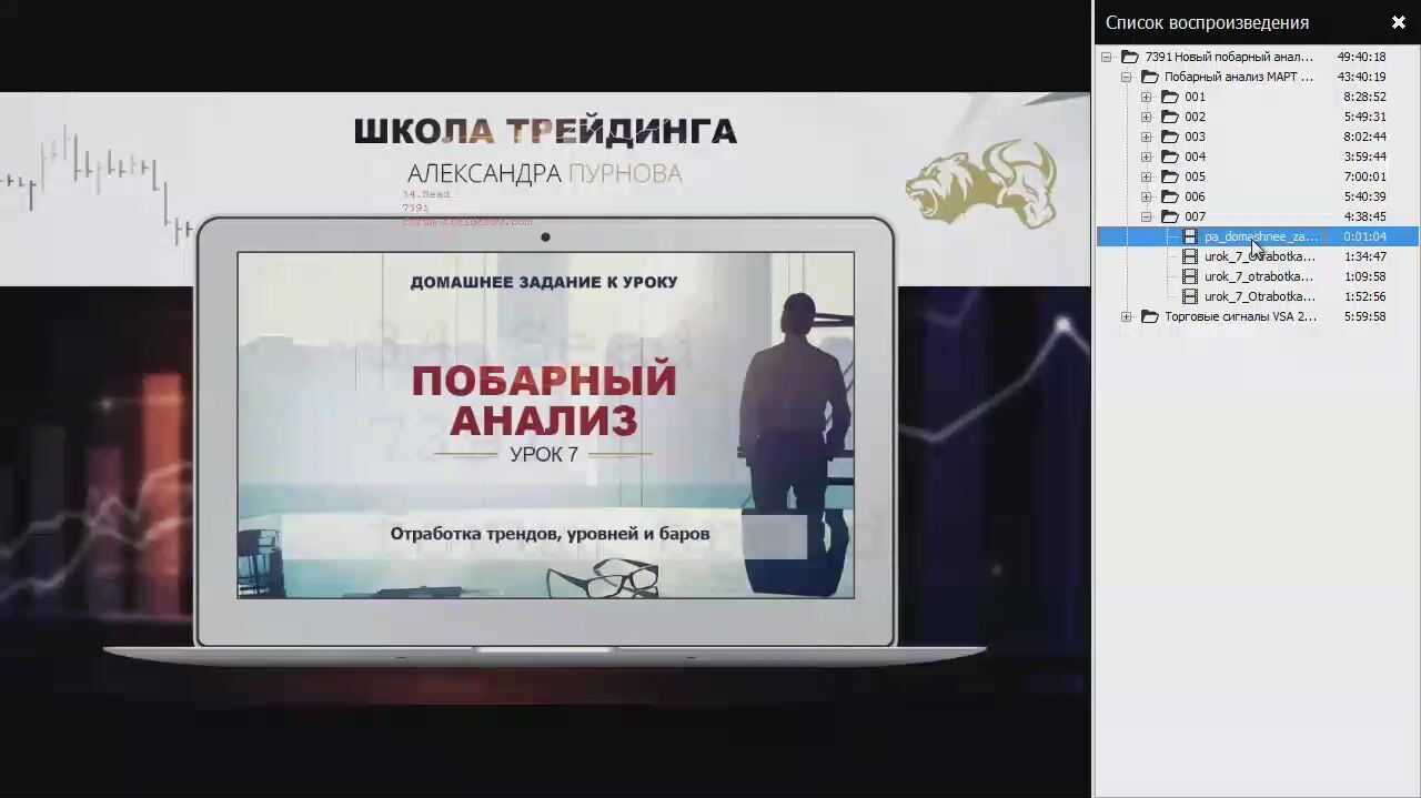 Александр Пурнов] Торговые алгоритмы побарного анализа (2019) - 61.  Побарный анализ 2018(бонус). Урок 7. Урок 7 ДЗ_x264